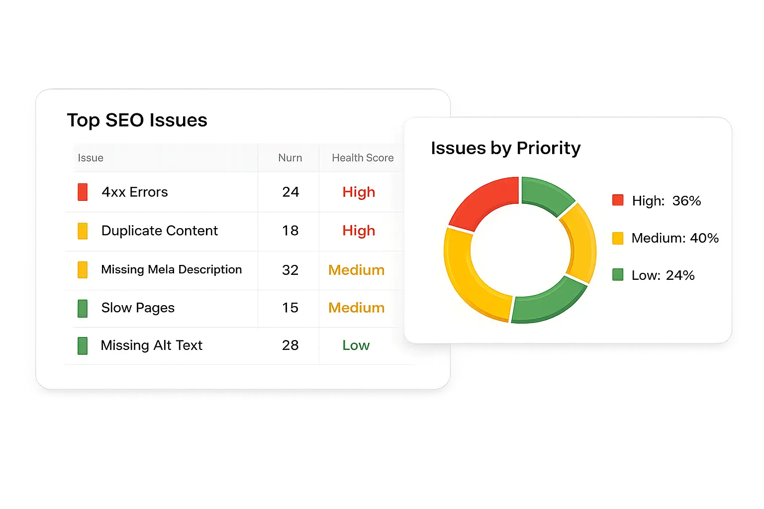 Common SEO Problems