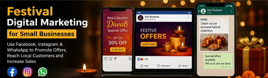 Festivals bring a natural increase in buying activity, but customers still need to know what you sell, where you are and why they should consider your business.